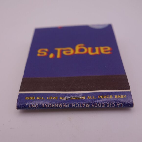 Vintage Montreal Night Club angel's 3604-St-Laurent 282-9944 Matchbook - Picture 4 of 11